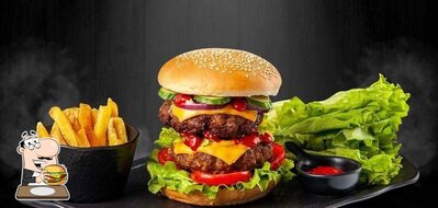 Break Time Restro Cafe serves a selection of options for burger lovers
