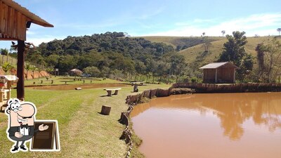 O exterior do Pesqueiro do Rokao