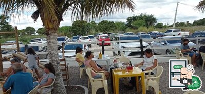 Desfrute da vista da área externa do Restaurante do Bill