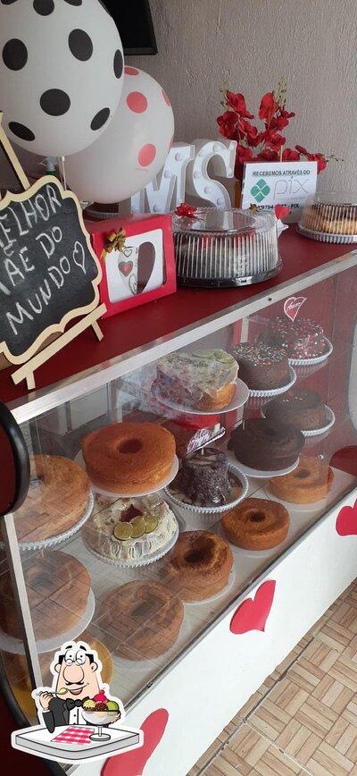 Peça uma das opções doces