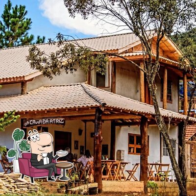 Veja imagens do interior do "CASA DA ATRIZ" Restaurante, Pizzaria e espaco cultural criado pela atriz Rita Malot