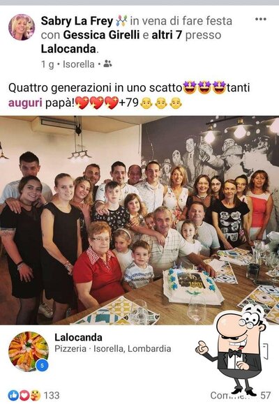 Gli interni di Lalocanda Isorella