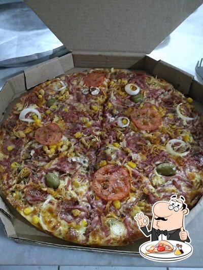 Consiga pizza no Lanchonete da Mary