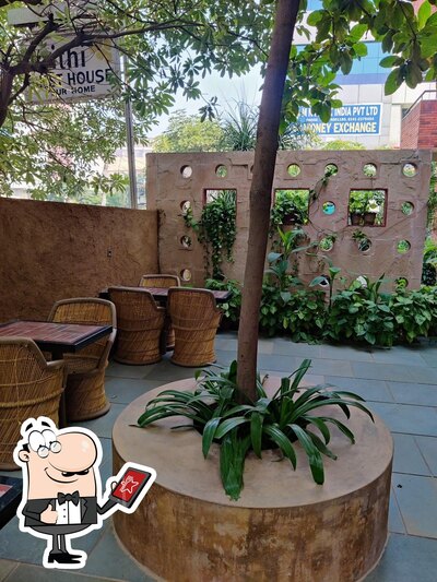 Enjoy the view at the outside area of Taru Chaaya - Dine In & Tea Point