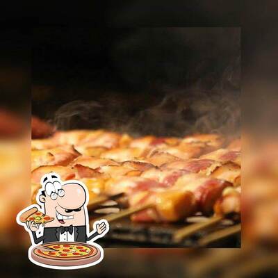 No Espeto Popular, você pode provar pizza