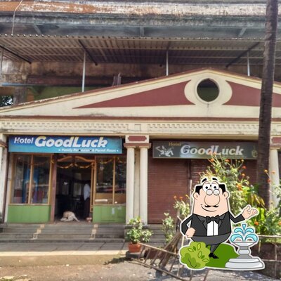 The exterior of HOTEL GOODLUCK