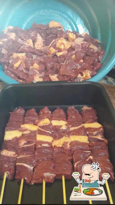 Comida em Espetinho Filé do Boi