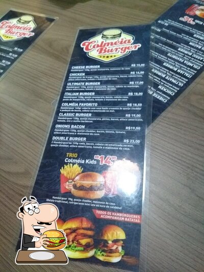 Delicie-se com um hambúrguer no Colmeia Burguer