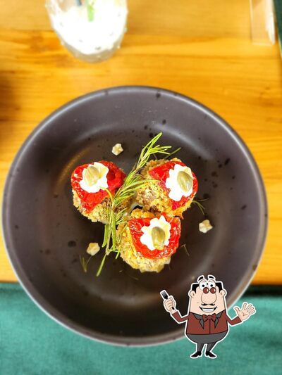Platos en Cave Ristoranti
