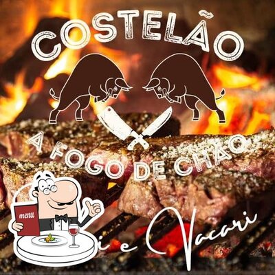 Platos en Costelão Fogo de Chão do Vacari