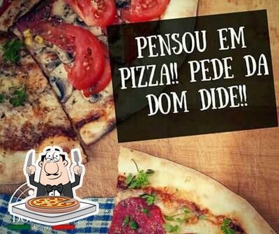 Escolha pizza no Dom Dide Pizzas