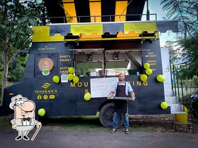 Enjoy the view outside Freakan Food