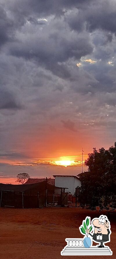 O exterior do Restaurante Tempero da Sebá