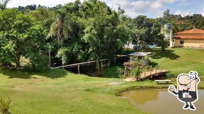 O exterior do Pesqueiro Saboó