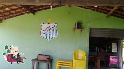 O interior do Bar do Caliman