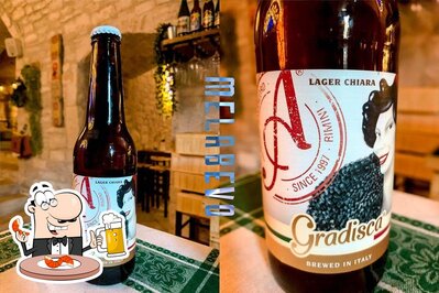 Cantina Maya Vino e Confidenze serve un'ampia selezione di birre