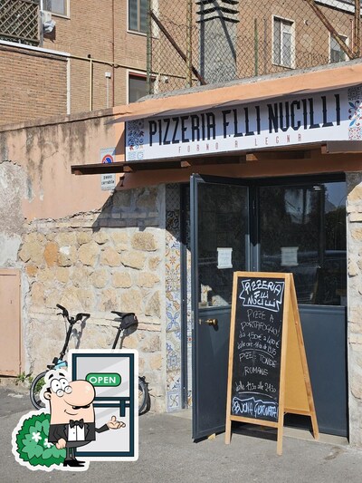 L'area esterna è una caratteristica importante di Pizzeria F.lli Nucilli