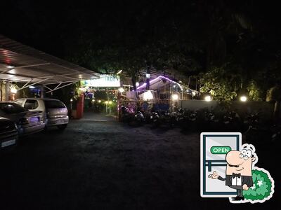 Enjoy the view outside Yash Garden Family Restaurant & Bar
