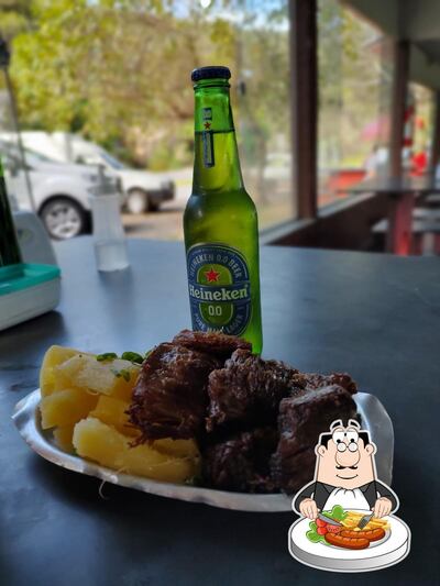 Platos en Mirante do Lago de Furnas