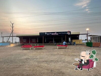 The interior of PAPA'S GRILL DHABA