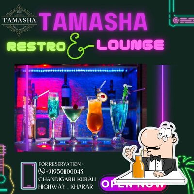 TAMASHA RESTO offers a number of beverages