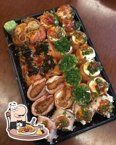 No Tsuki Sushi, você pode conseguir pizza