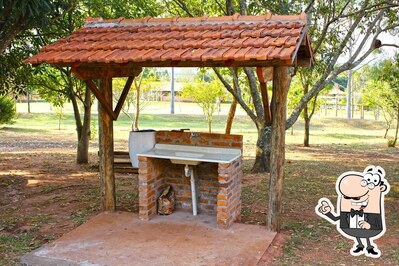 Você pode espairecer no exterior Pousada Fazenda Sakura
