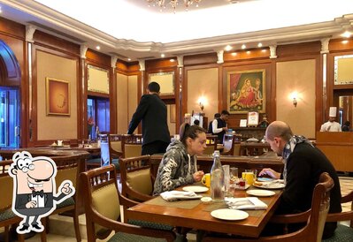 The interior of Aangan