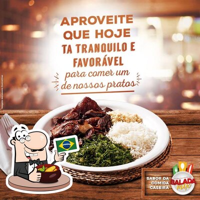 Comida em Restaurante Balada Mix