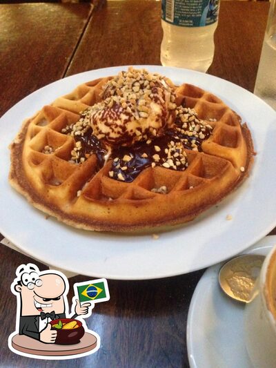 Comida em Café Severino