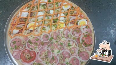 Platos en Art pizza