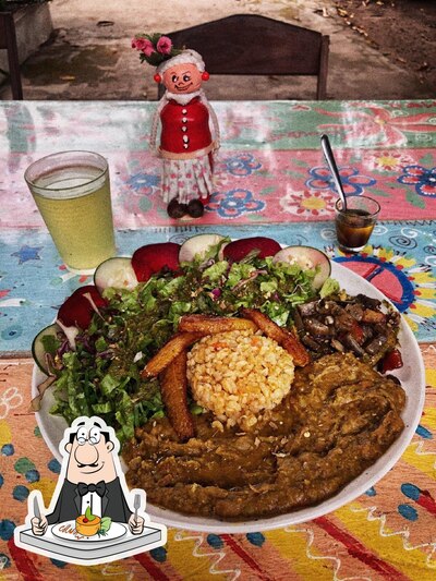 Comida em Siriá Bistro Vegetariano e vegano