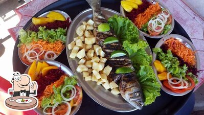 Comida em Restaurante Mergulhador Praia Tucuns