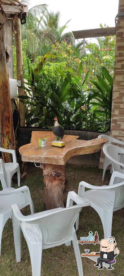 O interior do Recanto do Tô Fraco