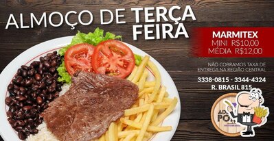 Prove batatas fritas com diversos molhos