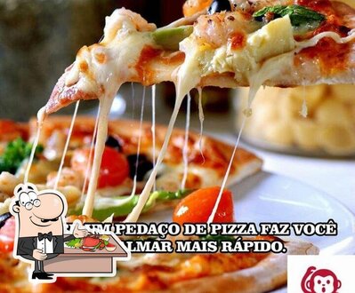 Os clientes do Art pizza podem conseguir diversos pratos de frutos do mar