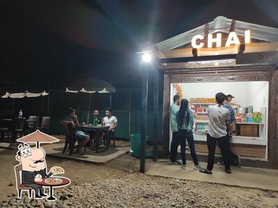 You can get some fresh air outside CHAI