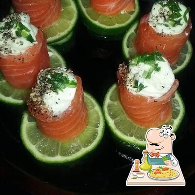 Platos en Sushi temaki