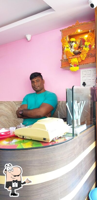 The interior of Hotel Maalaxmi