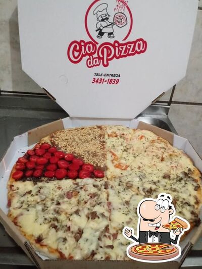 Consiga pizza no CIA DA PIZZA
