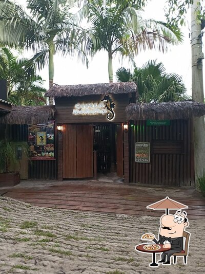 Veja imagens do exterior do Bar Cavalo Marinho