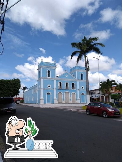 O exterior do Cantinho da Coxinha