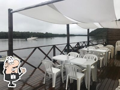 O interior do Restaurante Dona Maria