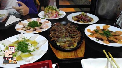 Experimente pratos de carne no SACHO RESTAURANTE e TEMAKERIA