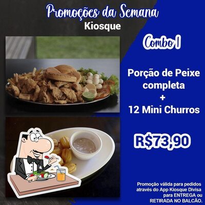 Platos en Pizzaria recanto divisa