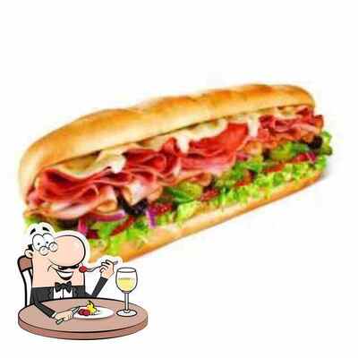 Comida em Subway