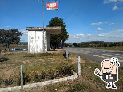 Desfrute da vista da área externa do Bar e Mercearia Ponto de Encontro