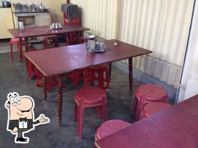 The interior of MG Mess
