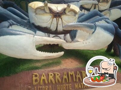 Barramar Santa Rita provê uma escolha de itens de frutos do mar
