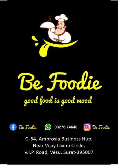 Here’s the advertisement of BE FOODIE